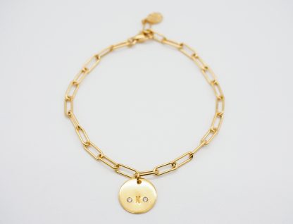 Pulsera Colgante personalizado con eslabones